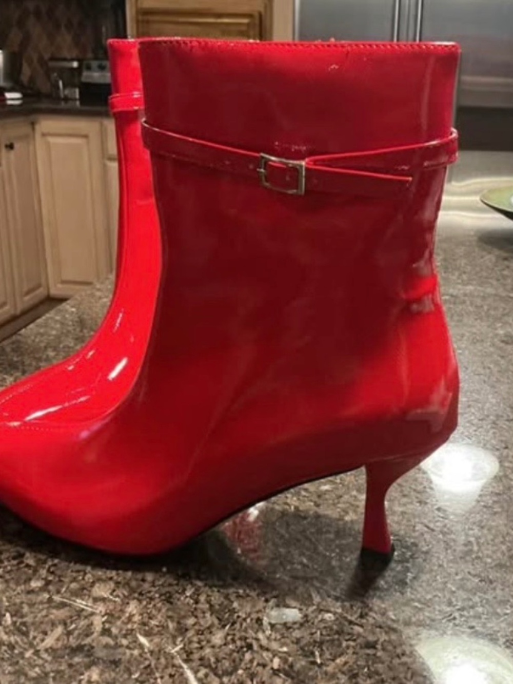 Red bootie